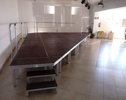 Alquiler de tarimas para eventos